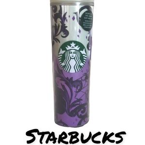 🎃🎃🎃Halloween Starbucks Cat & Spiders HTF Tumbler which glows in t…